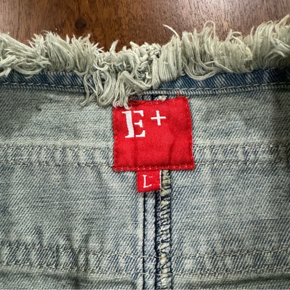 Vintage Style Reworked Grunge Punk Patchwork Chain Skirt Size Large - Picture 3 of 5